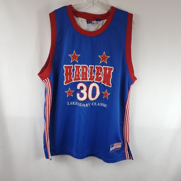 Legendary Classic Underdawgs Harlem Globe Trotters Red Blue 30 All Stars Sz XL - Picture 1 of 9